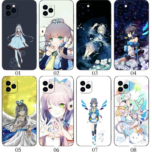洛天依 适用iPhone苹果 15/13 Pro/14 Max/12 mini/11/Plus/XS/XR/X/8/7/6/5/红米Note 12/12R/12C手机壳