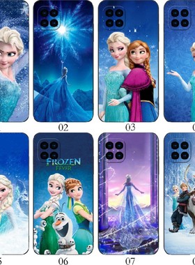 冰雪奇缘艾莎定制 适用 华为 nova8 SE/7i/6/红米Note 13/Pro+/K70/10A/9C/小米11/13/14/青春10/real手机壳