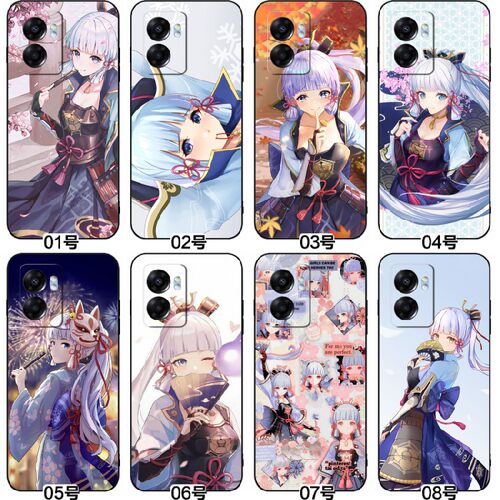 原神 神里绫华 适用 realme 真我 GT Neo3/Neo2/Neo/2T/Q5i/Q5/Q3i/Q3/Q3s/Q3t/Q3 Pro /Q2/Q2i 手机壳