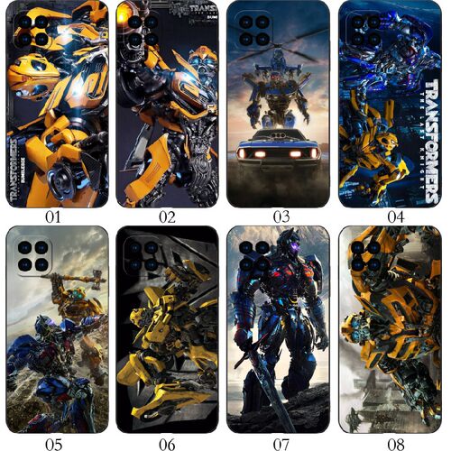 变形金刚5 适用 华为 nova8 SE/7i/6/红米Note 13/Pro+/K70/10A/9C/小米11/13/14/青春10/realme Q手机壳