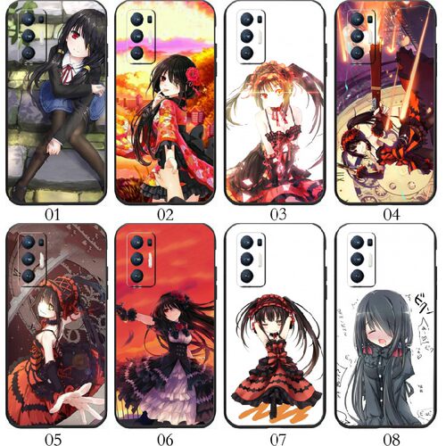 时崎狂三 适用 realme GT/Neo/大师探索版/闪速版/2T/一加 9/Pro/9R/RT/8T/Ace 2V/魅族18/Neo5 SE手机壳