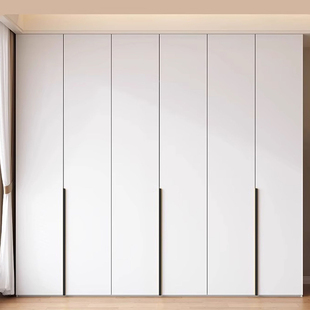 定制蜂窝铝合金衣柜卧室家用一门到顶一面墙柜子现代衣帽间大衣橱