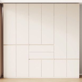 定制航空蜂窝铝合金衣柜家用储物柜卧室收纳大容量衣帽间全铝衣橱