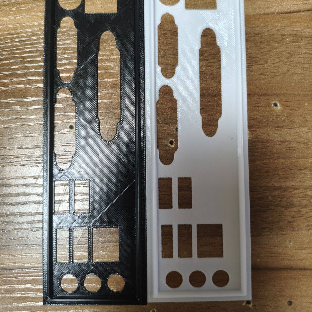 适用技嘉GA-B85M-D3V-A主板的挡板 3D打印PETG材质