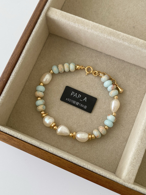 PAPA·寿山石｜新中式女手链15+3cm质感手链2025爆款