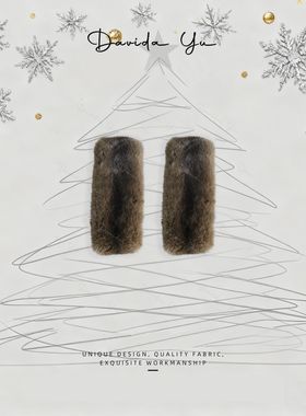 水貂毛袖袖套袖口授权上档次搭配单品 19009