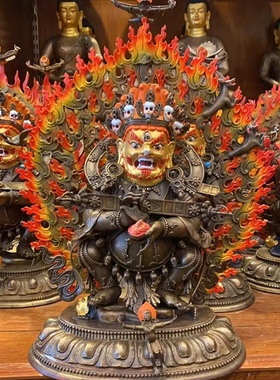 象瑞阁纯铜保平安佛龛