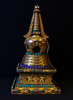 尊胜菩提塔尼泊尔手工佛塔