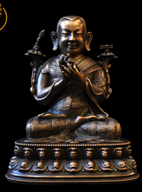 保平安宗喀巴大师摆件