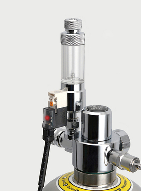 无忧创意二氧化碳外置迷你电磁阀 CO2钢瓶发生器用新版电磁记泡器