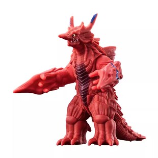 万代 奥特怪兽软胶500系列 巴赞甲怪兽软胶人偶 男孩玩具模型