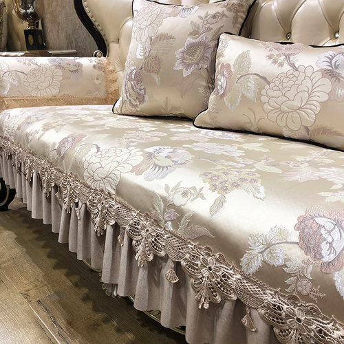 沙发垫布艺简约防滑现代通用