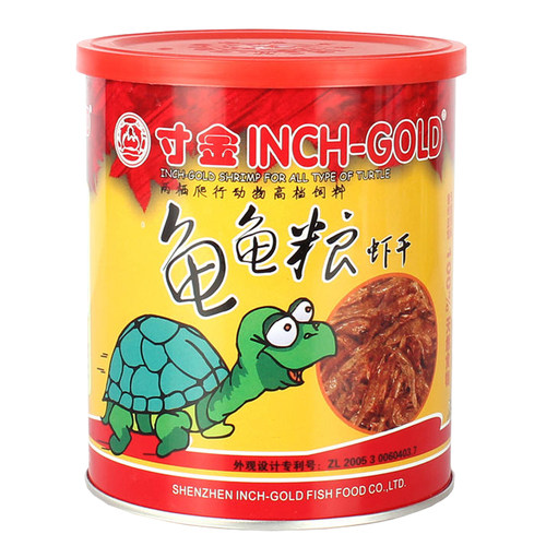 寸金 龟粮虾干防软壳草龟巴西龟 水龟龟粮龟食料乌龟饲料 85g - 封面