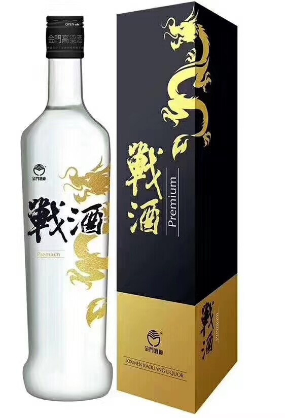 金门高粱酒战酒黑金龙金门高粱酒窖藏老酒46度560ml送礼盒装