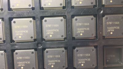 微控制器 D78F1166A UPD78F1166AGC-UEU-AX QFP100 NEC原装正品