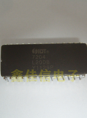 IDT7204 IDT7204L25TP 7204 直插DIP-28 异步芯片 全新原装