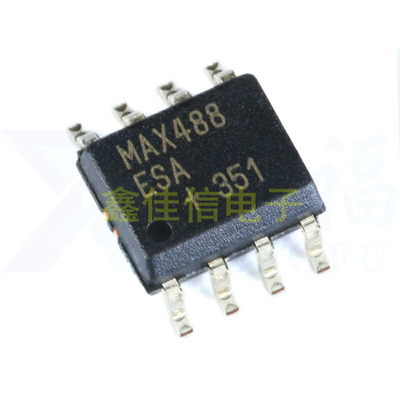 原装正品 贴片 MAX488ESA SOIC-8 RS-422/RS-485收发器芯片