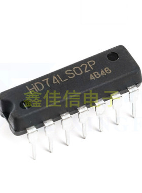 全新原装SN74LS02N HD74LS02P 输入正或非门 DIP16 直插进口