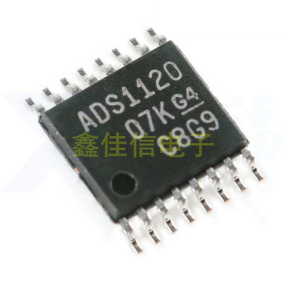 全新原装ADS1120IPWR ADS1120IPW 16位数模转换器 封装TSSOP-16