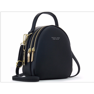 三层小包包女新款2025小背包斜挎包韩版百搭潮小众设计感迷你小包