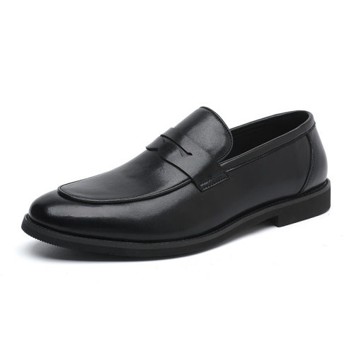 Leather Shoe Men Casual Shoes Business Penny Loafers 男皮鞋