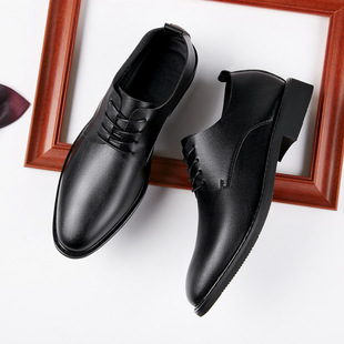 夏季正装皮鞋商务休闲软面单鞋Men Summer formal leather shoes