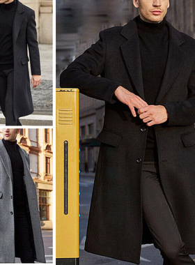 Autumn Jacket Windbreaker Men OvercoatTrench Coats秋季男外套