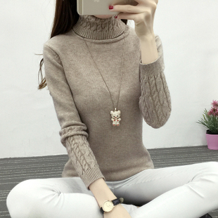 mohair turtleneck sweaters women dress 2016 sweater winter