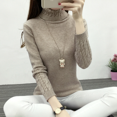 2016 winter turtleneck mohair sweaters women sweater dress