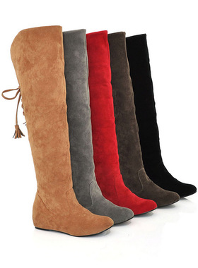 winter women Wedge heel boots ladies shoes woman boots 女靴