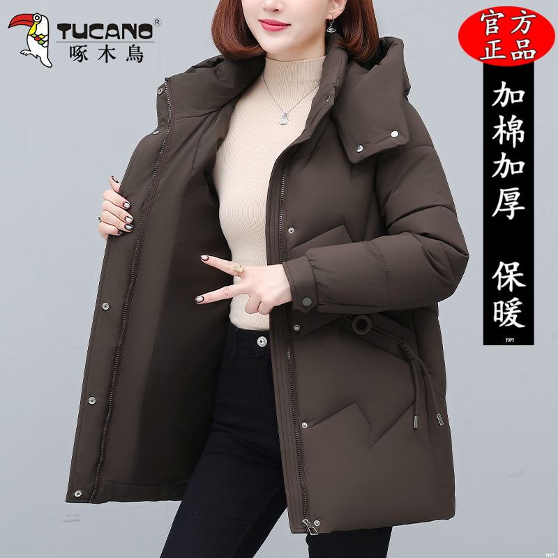 中长款棉衣女款爆款外套