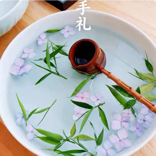 净手盆套装瑜珈馆美容院净手美容床观景盆spa水疗装饰盆荷花香薰
