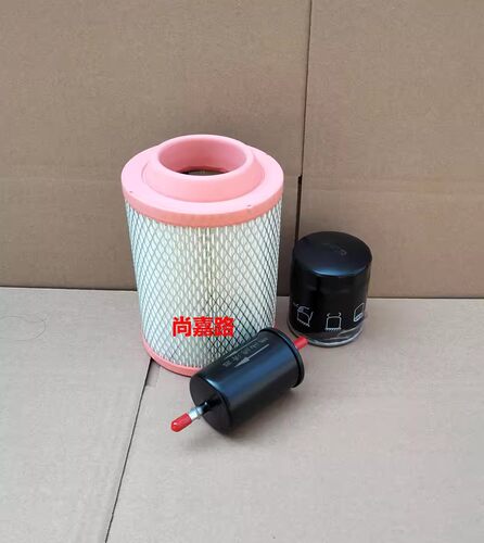 适配东风小霸王W18Q W08货车小卡空气滤芯滤清器机油格三滤配件