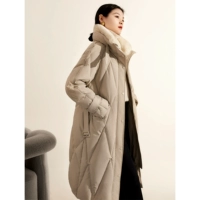 の 95 White Goose Velvet Fluffy 750 Series Long Down Jacket