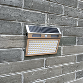 太阳能户外灯不锈钢感应壁灯防水围墙大门家用庭院灯超亮照明路灯