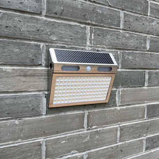 太阳能户外灯不锈钢感应壁灯防水围墙大门家用庭院灯超亮照明路灯