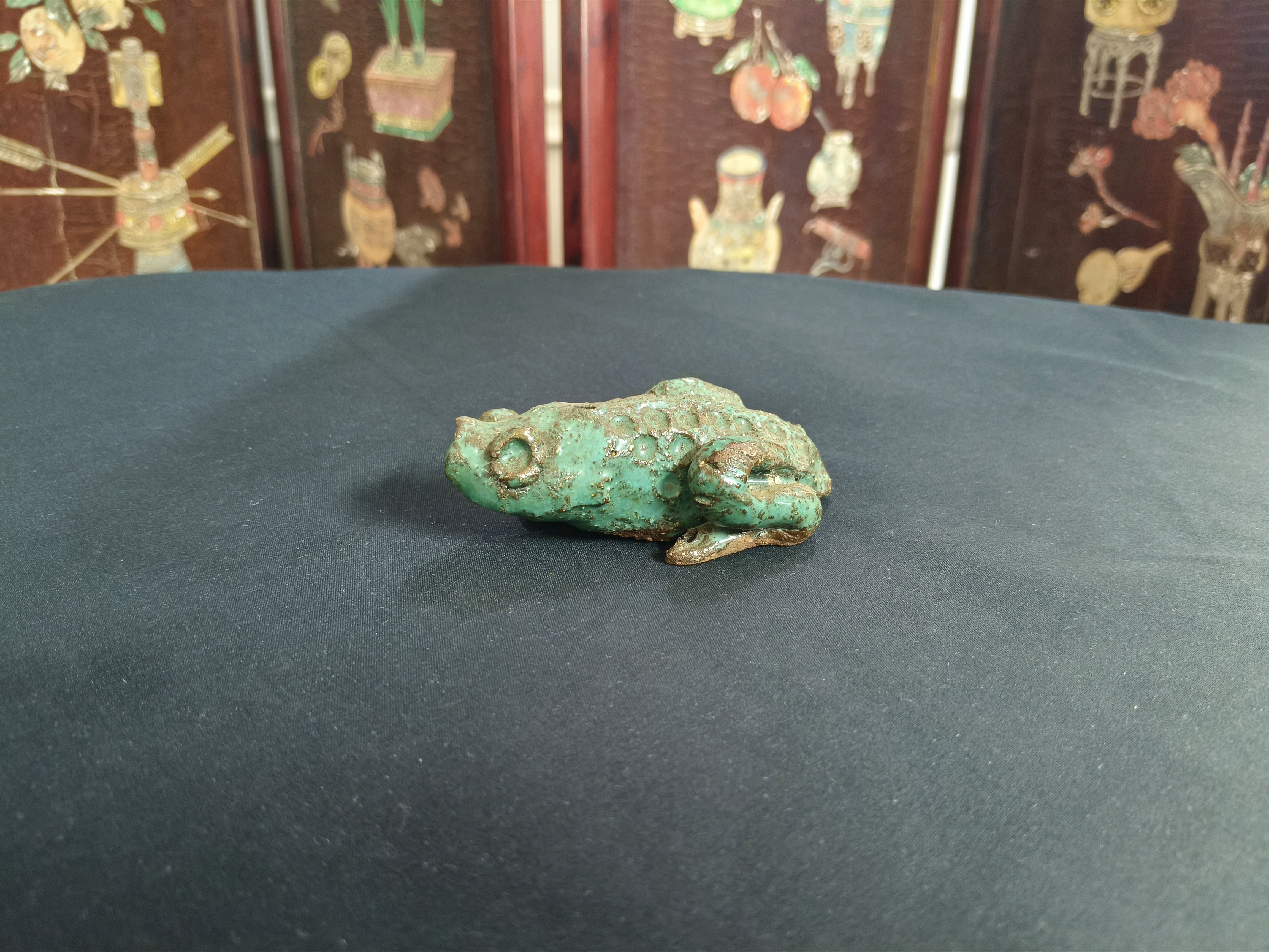 美洋阳海外日本回流青蛙形立体香插家居摆件myy249