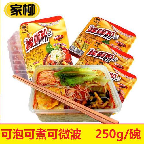 柳州螺蛳粉螺丝粉广西螺狮粉冲泡