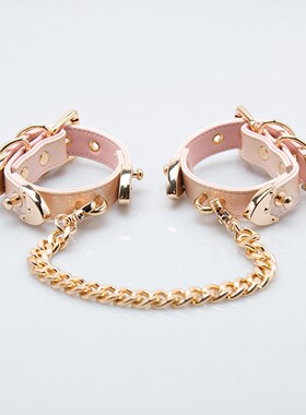 Aura Collar轻奢真皮choker原创亚文化手环镭射皮小众感PUPPY手环