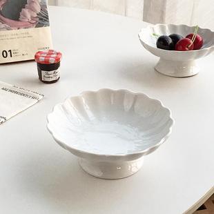 复古陶瓷高脚坚果盘子点心盘餐盘摆设盘 大厂订单 Annie Garden