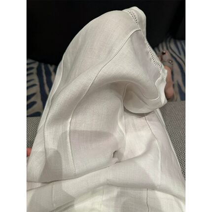天丝亚麻休闲裤女2026夏季薄款梨形身材宽松显瘦凉感九分阔腿裤子