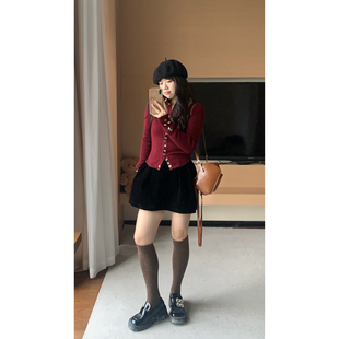 定制法式 黑松露 复古半裙 20点 米米子