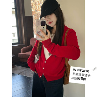 显瘦假两件针织衫 米米子微胖大码 气质别致百搭修身 胖mm 女秋 时尚