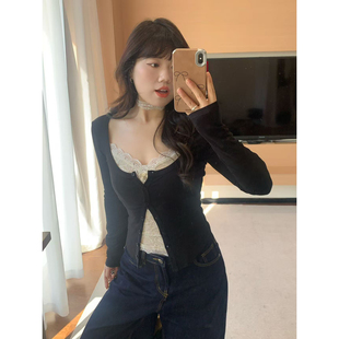 淡颜范本 米米子 20点 定制蕾丝两件套