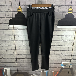 长90有弹力松紧腰小脚裤 84裤 女E522 74臀围76 腰围66