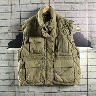 马甲女 200斤大码 胸围136衣长66宽松加厚国标羽绒服大码 女装