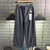 松紧腰休闲女裤 春秋冬三季 可穿加厚高级感原单直筒版 C642