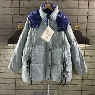 宽松140斤以内可穿羽 很暖和 绒宽松加厚帽子不可脱卸