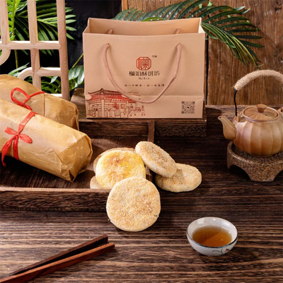 小英酥皮四川芝麻酥皮椒盐手工