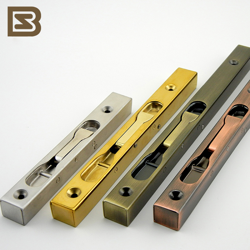 意大利邦尚开槽金银古铜色暗插销